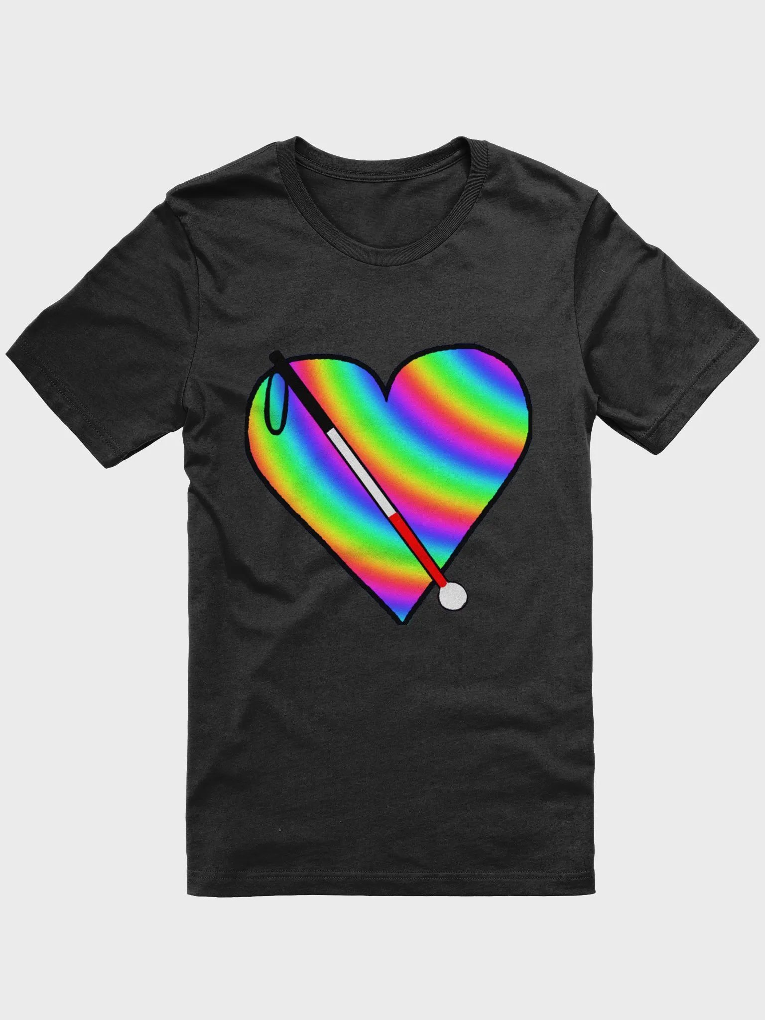 LGBTQIA+ and Disability Pride Emote T-Shirt product image (1)