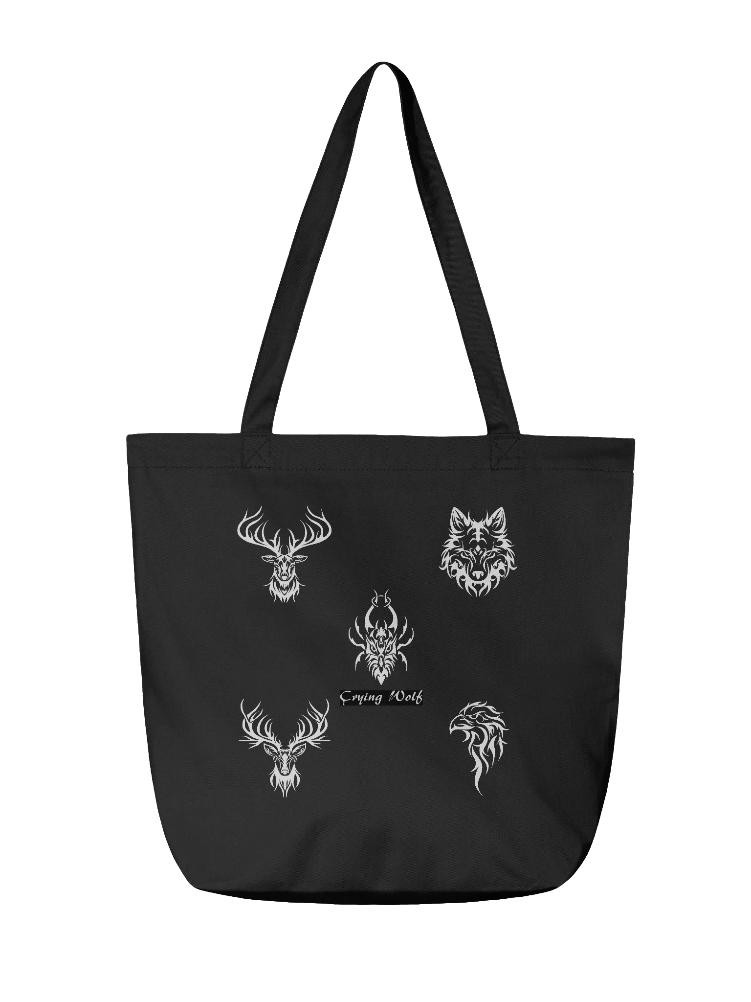Crying Wolf Tote Bag product image (2)