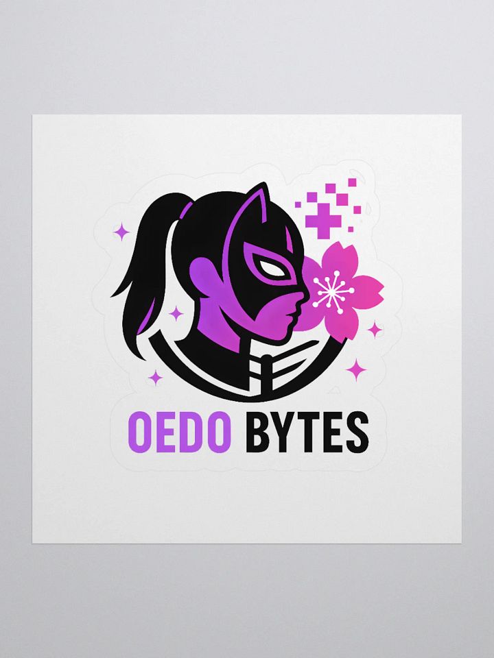 Oedo Bytes: Tech, Style & Joshi Power Sticker product image (3)