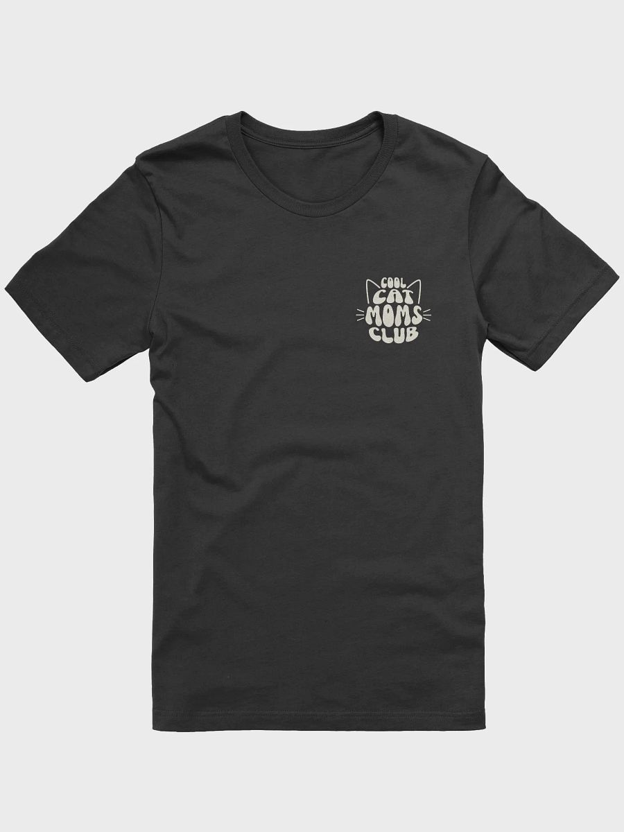 Cool Cat Moms Club 2 T-shirt (Left Chest and Back Prints) product image (4)