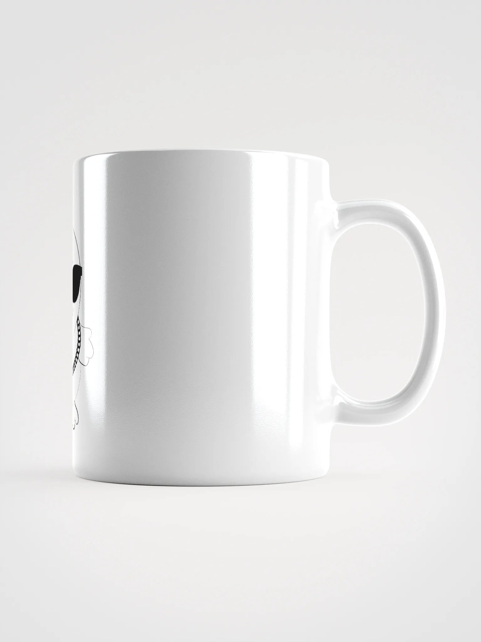 Too Cool For the Pond White Glossy Mug product image (2)