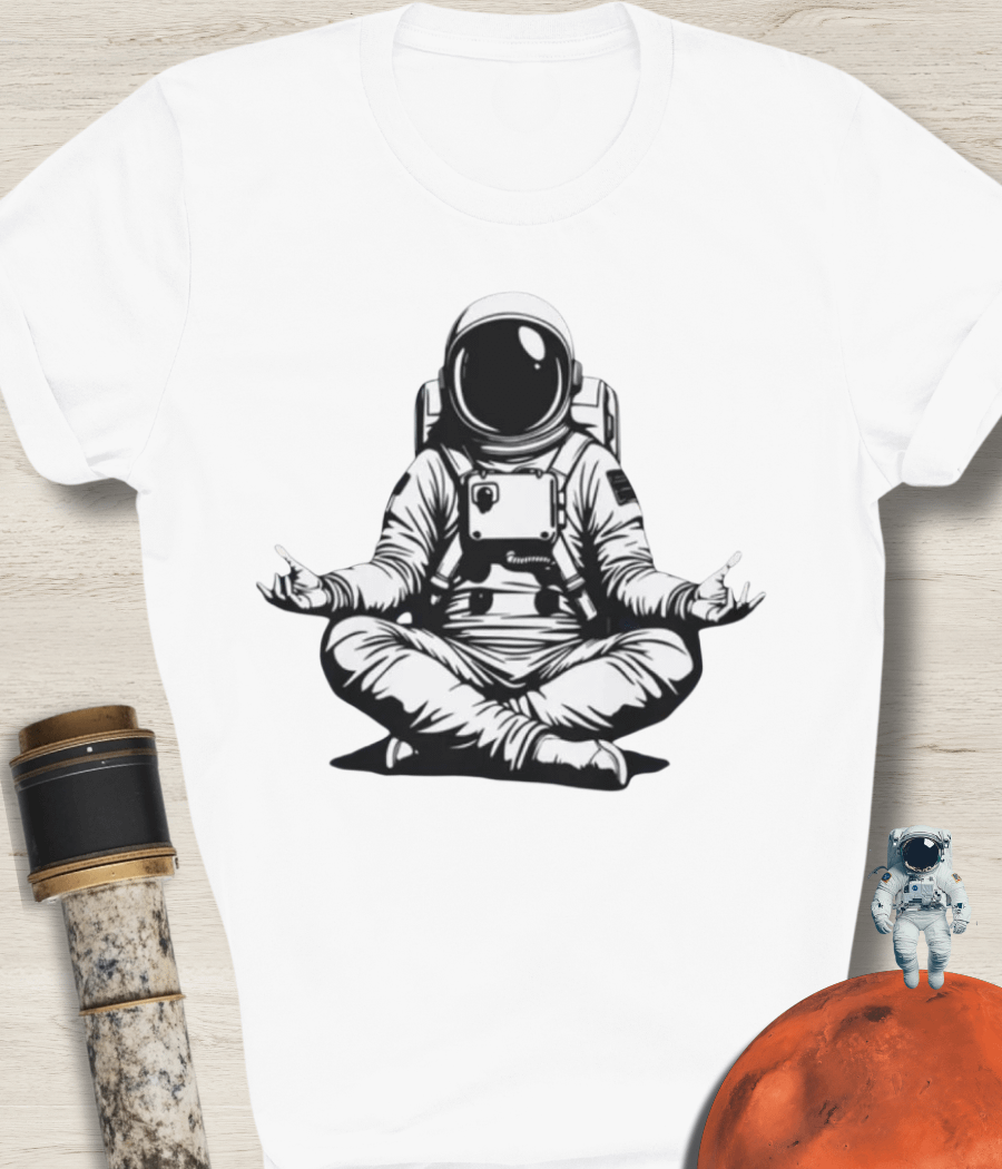 Cosmic Zen Astronaut T-Shirt product image (1)
