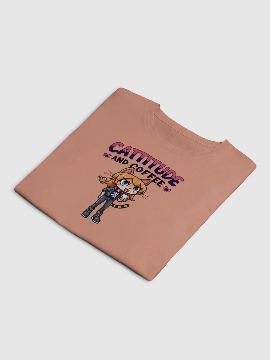 Cattitude and Coffee Women's Crop Top product image (24)