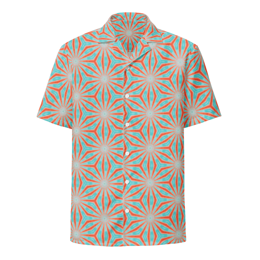 Tropical Sunset Paradise Hawaiian Shirt product image (2)