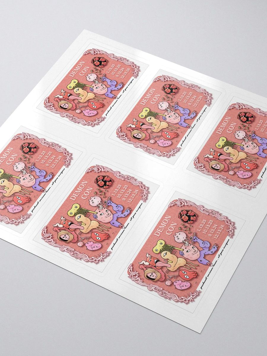 Demon Con Stickers product image (3)