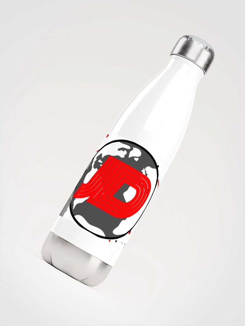 JustDisc Logo 4 - Stainless Steel Water Bottle