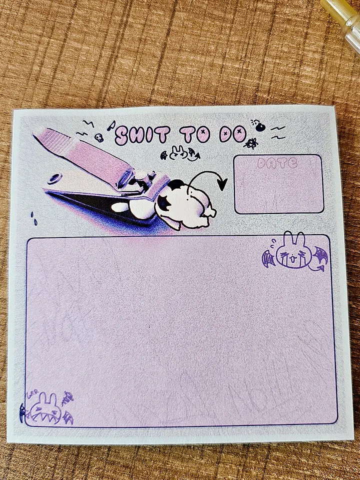 SHIT TO DO STICKY NOTES product image (1)