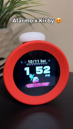 Nintendo Alarmo has just dropped a new Kirby and the Forgotten Land FREE download with new alarms and a theme!!

The device i...