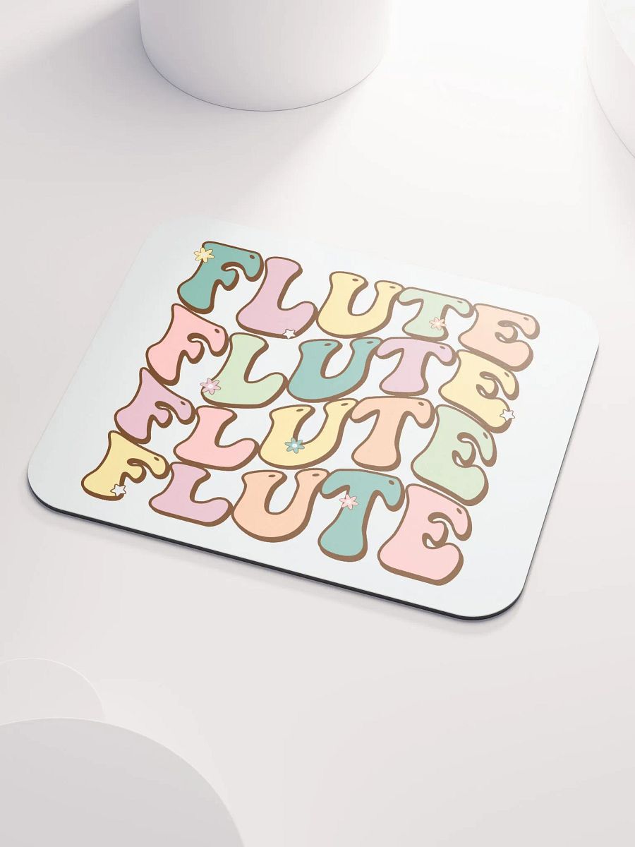 Groovy Wavy Flute Pastel Mouse Pad product image (3)
