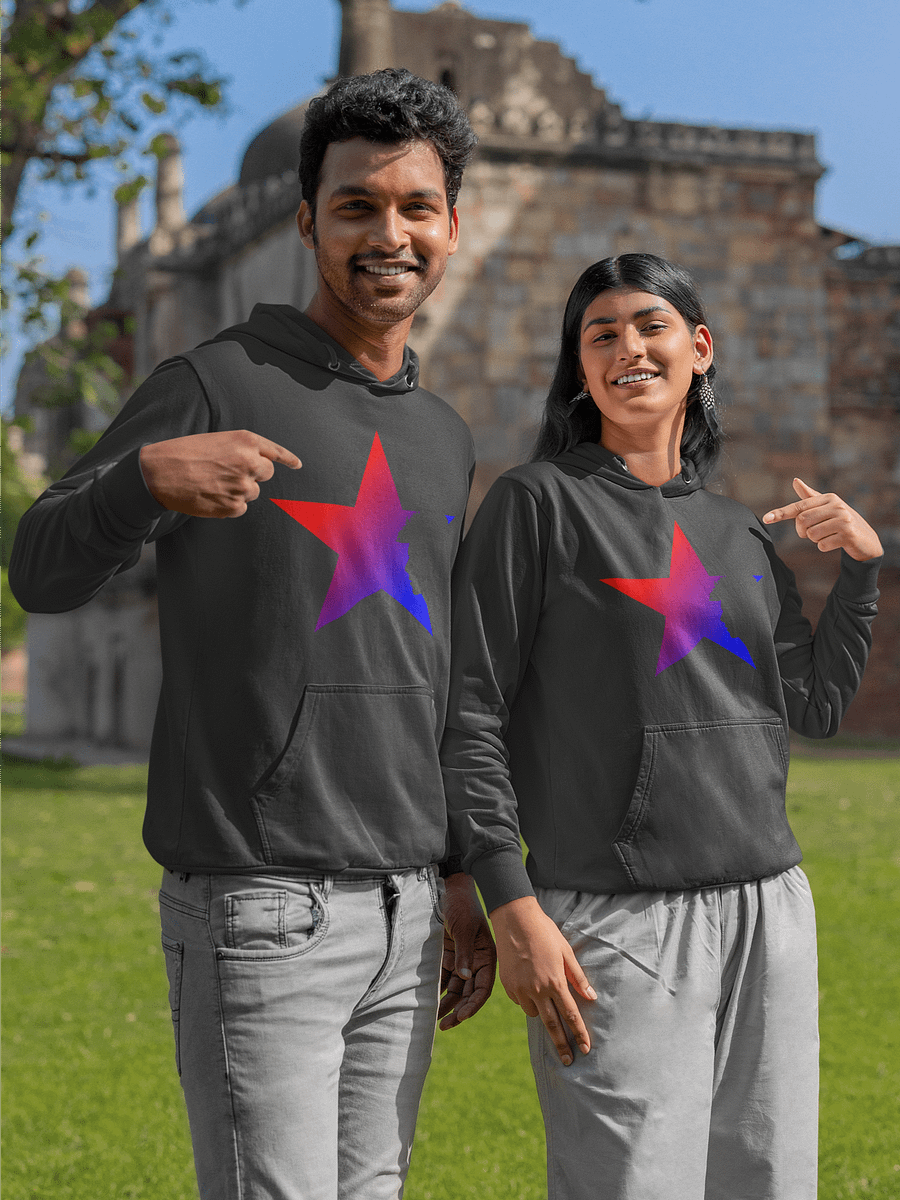 Ziggy Black Star Unisex Hoodie product image (1)