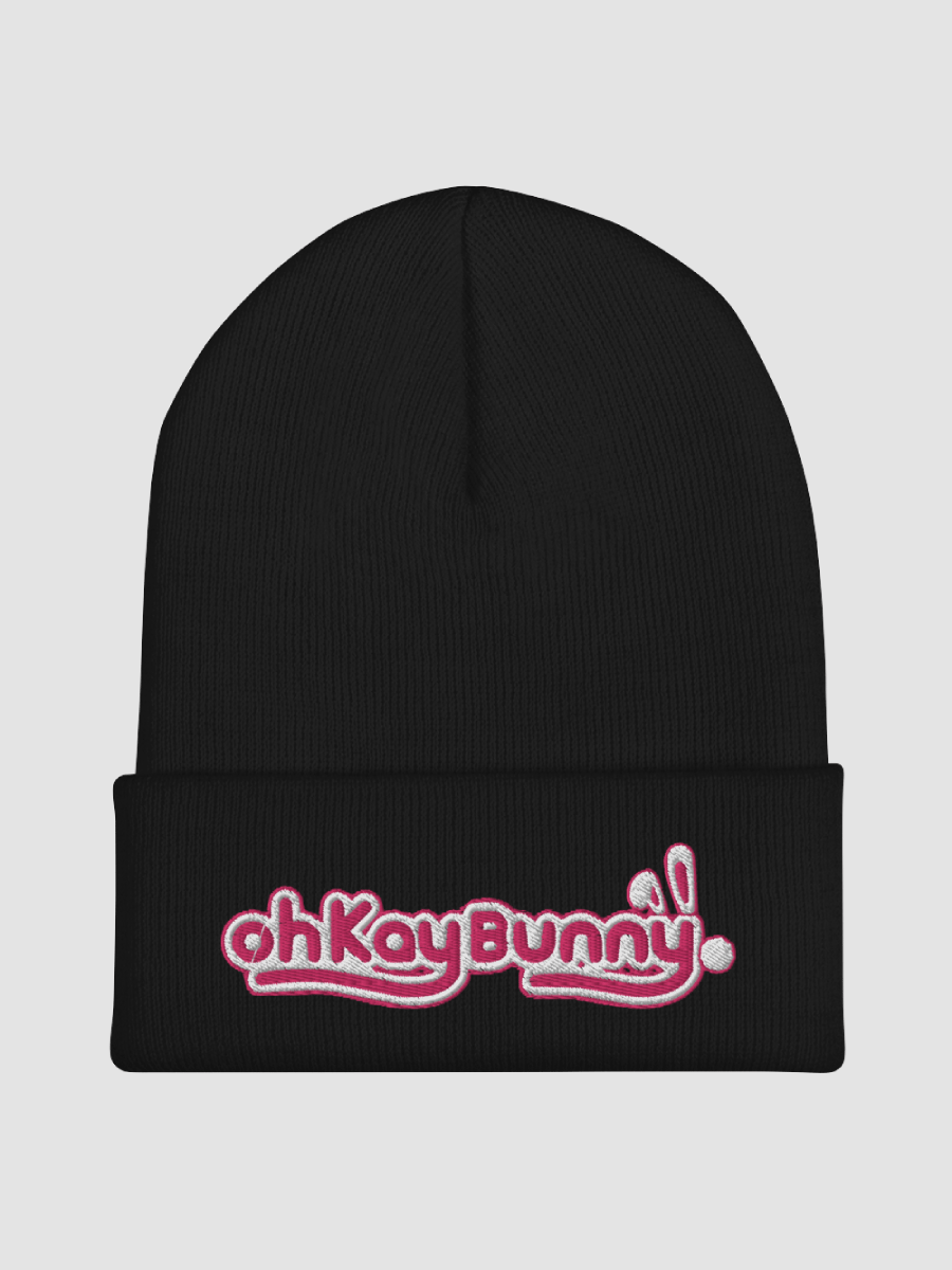 ohKayBunny Embroidered Cuffed Beanie product image (2)