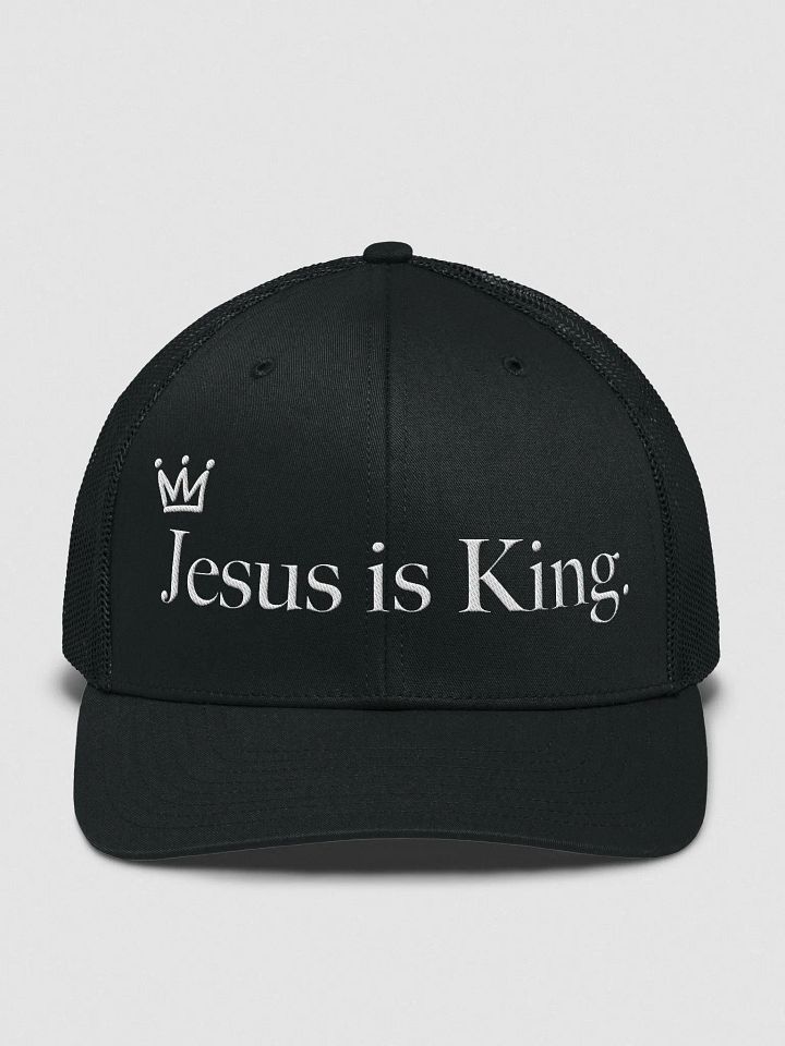 Jesus is King Trucker Hat product image (4)