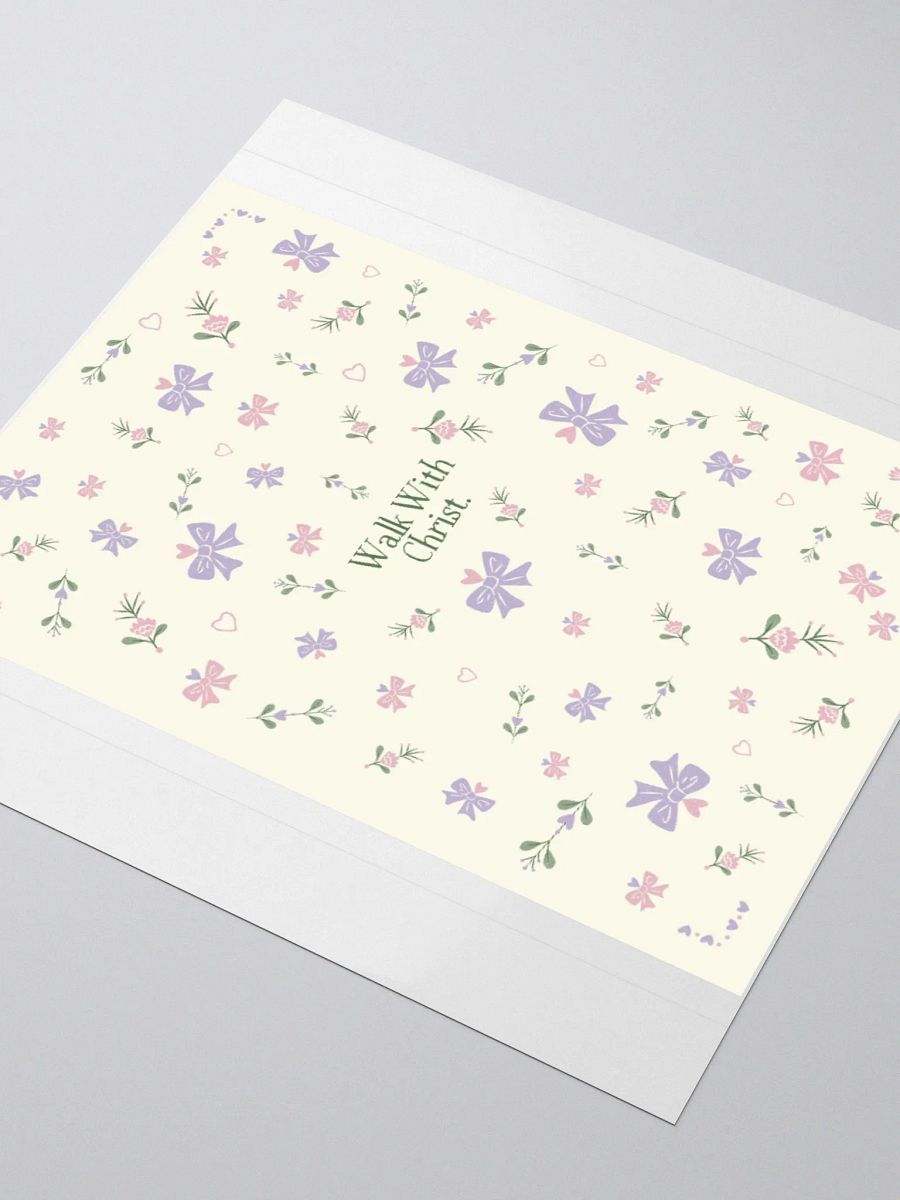 Walk With Christ Floral Kiss Cut Sticker Set product image (7)