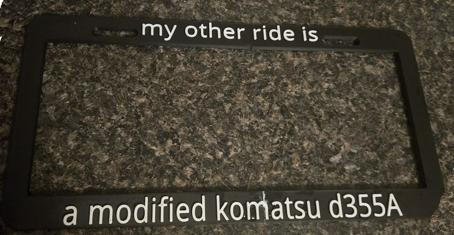 Marv License Plate Frame product image (1)