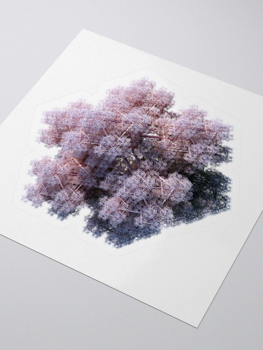 Fibonacci 3D Fractals - Sticker product image (3)