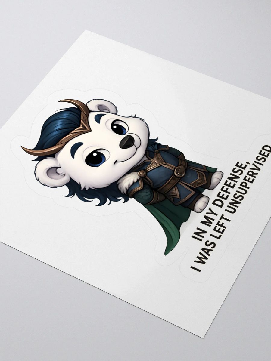 In my defense Stickers product image (3)