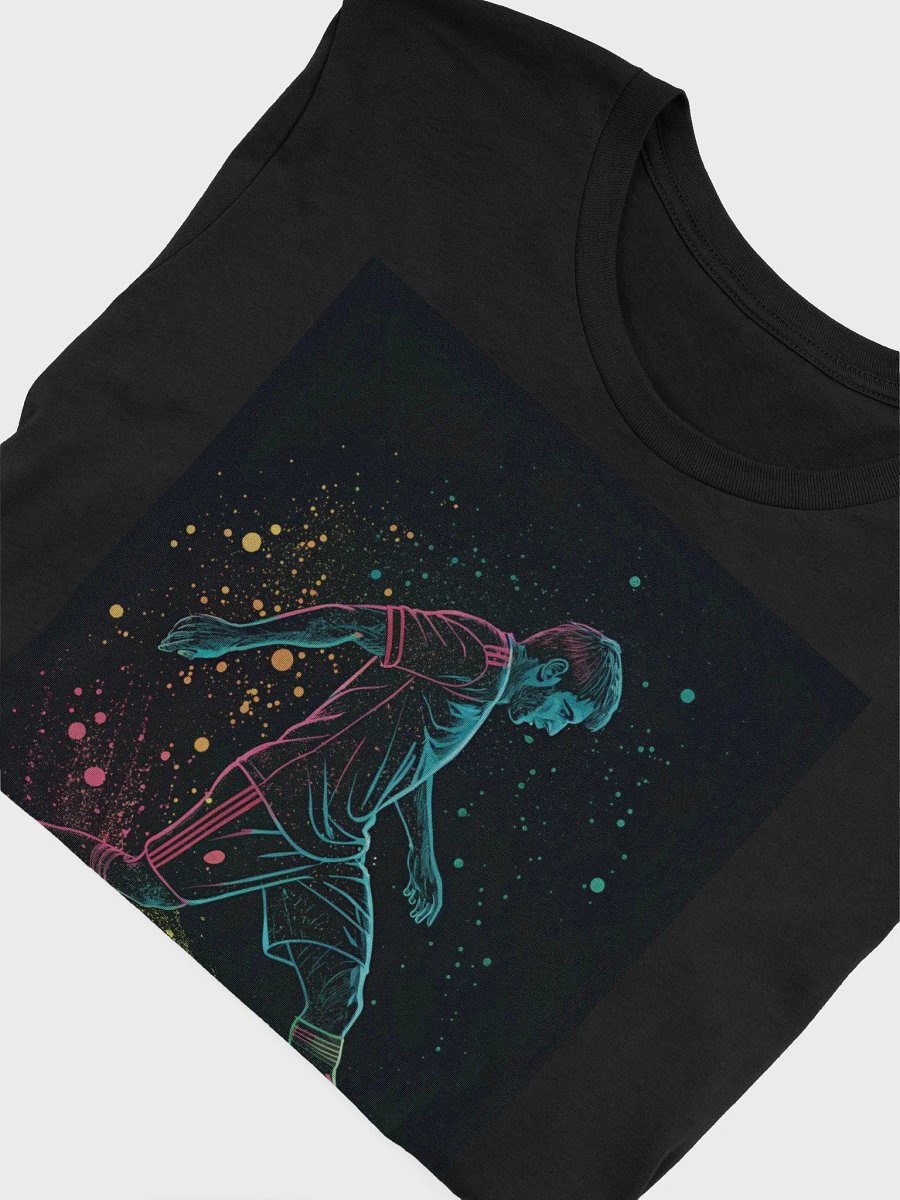 Neon Motion Soccer Player T-Shirt product image (45)