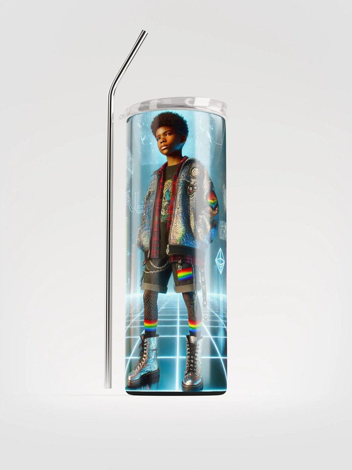 Meta Kid #3 Steel Tumbler product image (1)