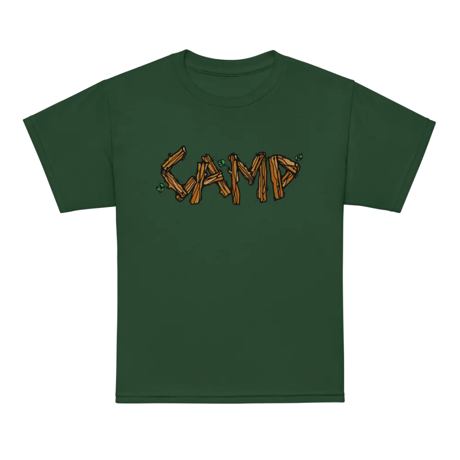 Camp T-Shirt for Kids Grren product image (7)