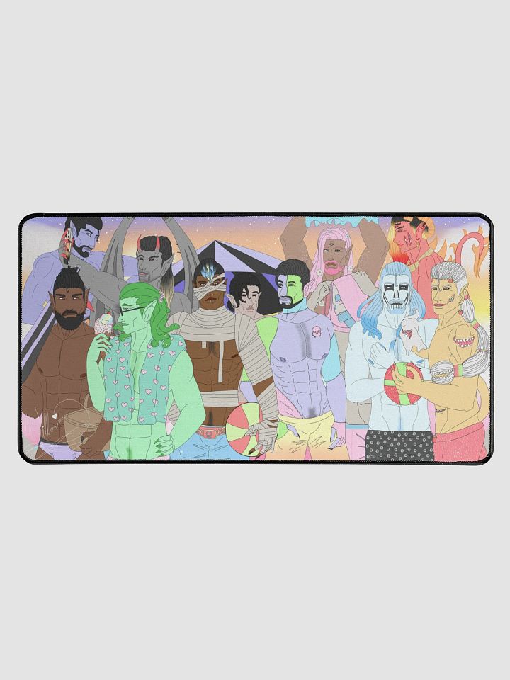 Monster Man Summer Desk mat product image (1)