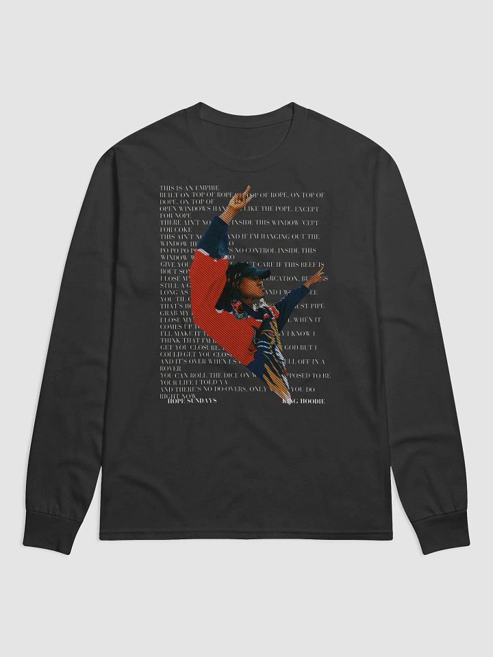 GWG Long Sleeve Lyric Tee (Black) product image (1)