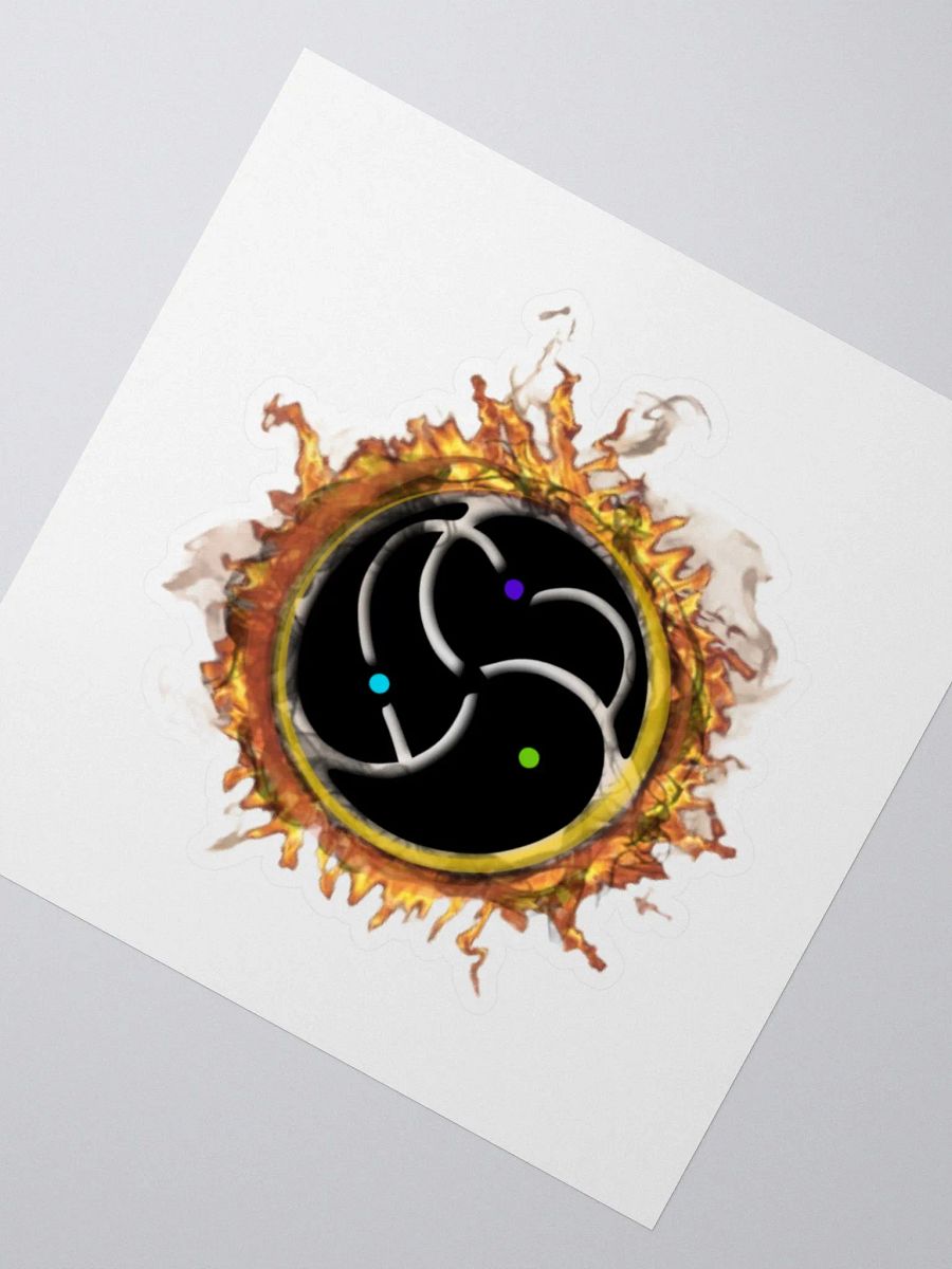 Manannan Affiliates Fire Kiss Cut Stickers product image (4)