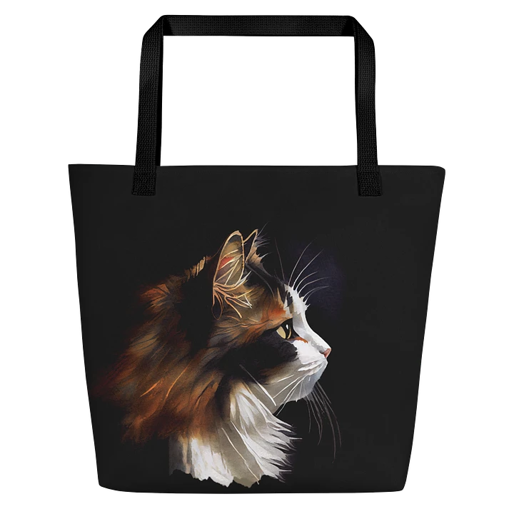 Sweet Kitty Profile - Calico Cat Tote Bag product image (1)