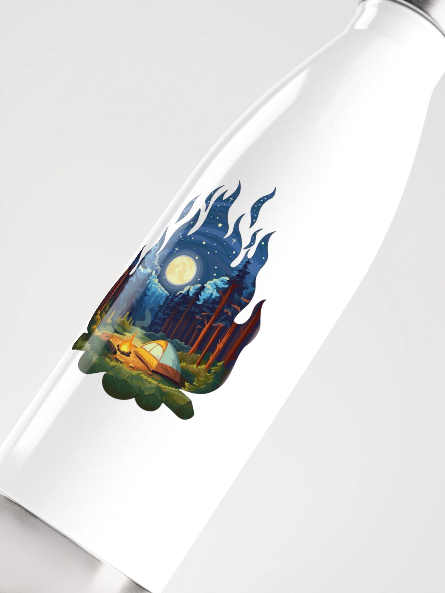 Lunar Camp Stainless Steel Water Bottle product image (5)