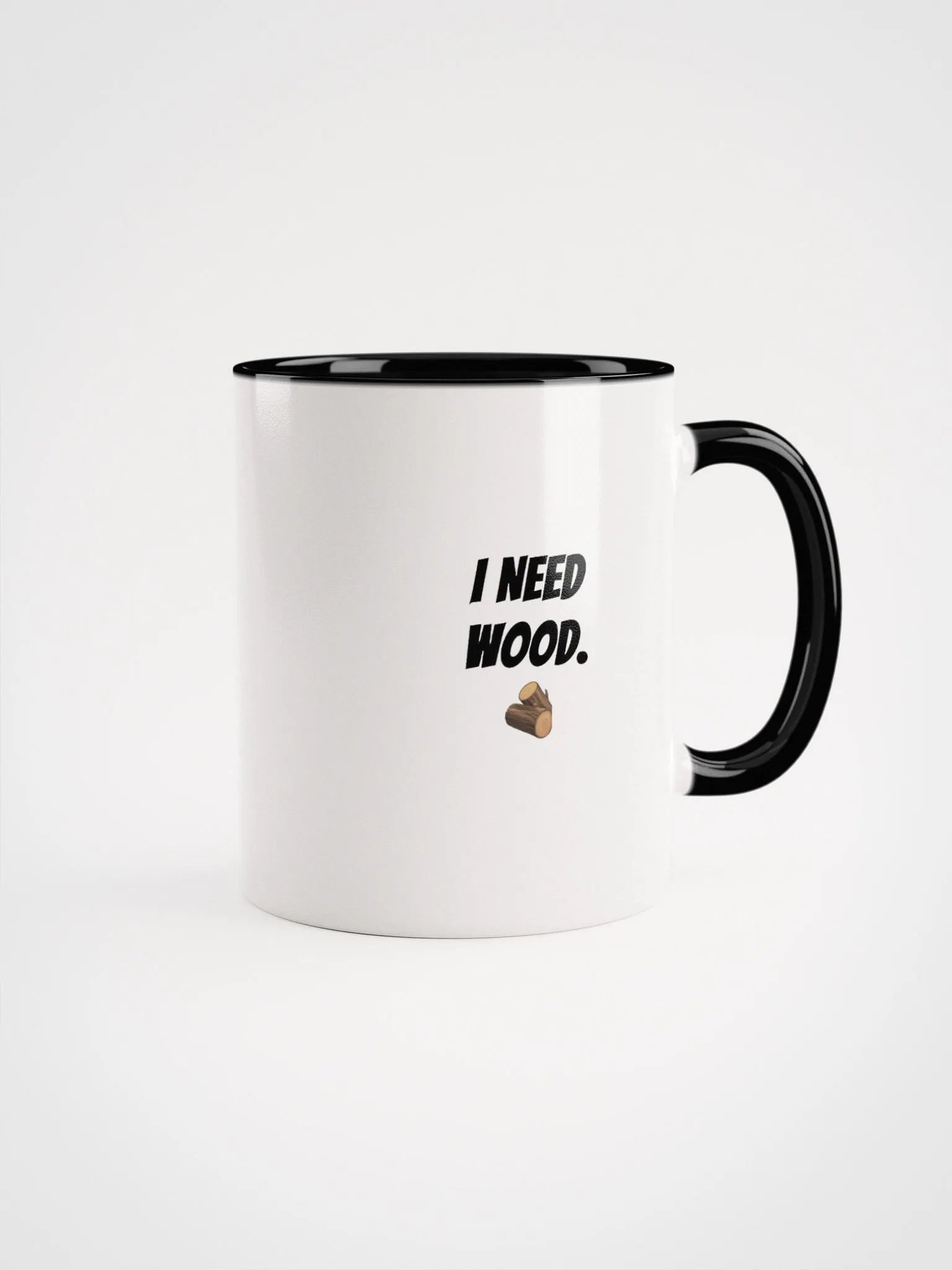 "I Need Wood" Ceramic Mug product image (4)