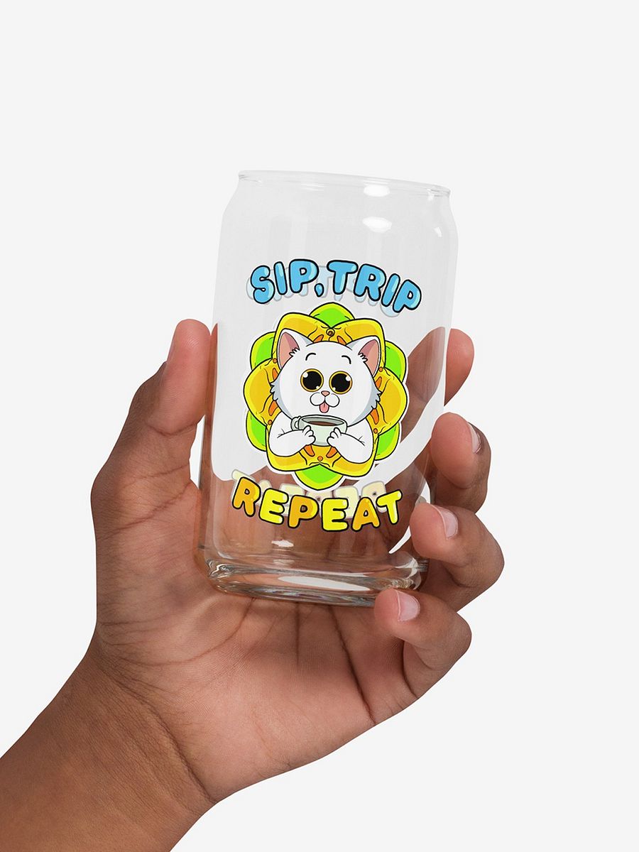 Sip, Trip, Repeat - Can Shaped Glass product image (3)