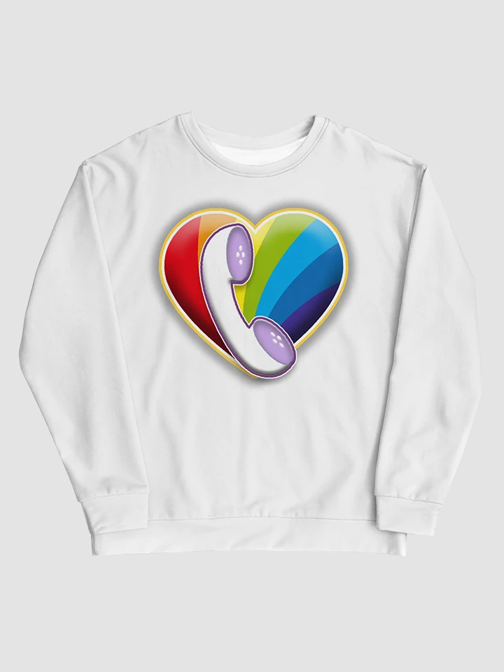 [Atheist Community of Austin] heart Unisex Sweatshirt product image (1)