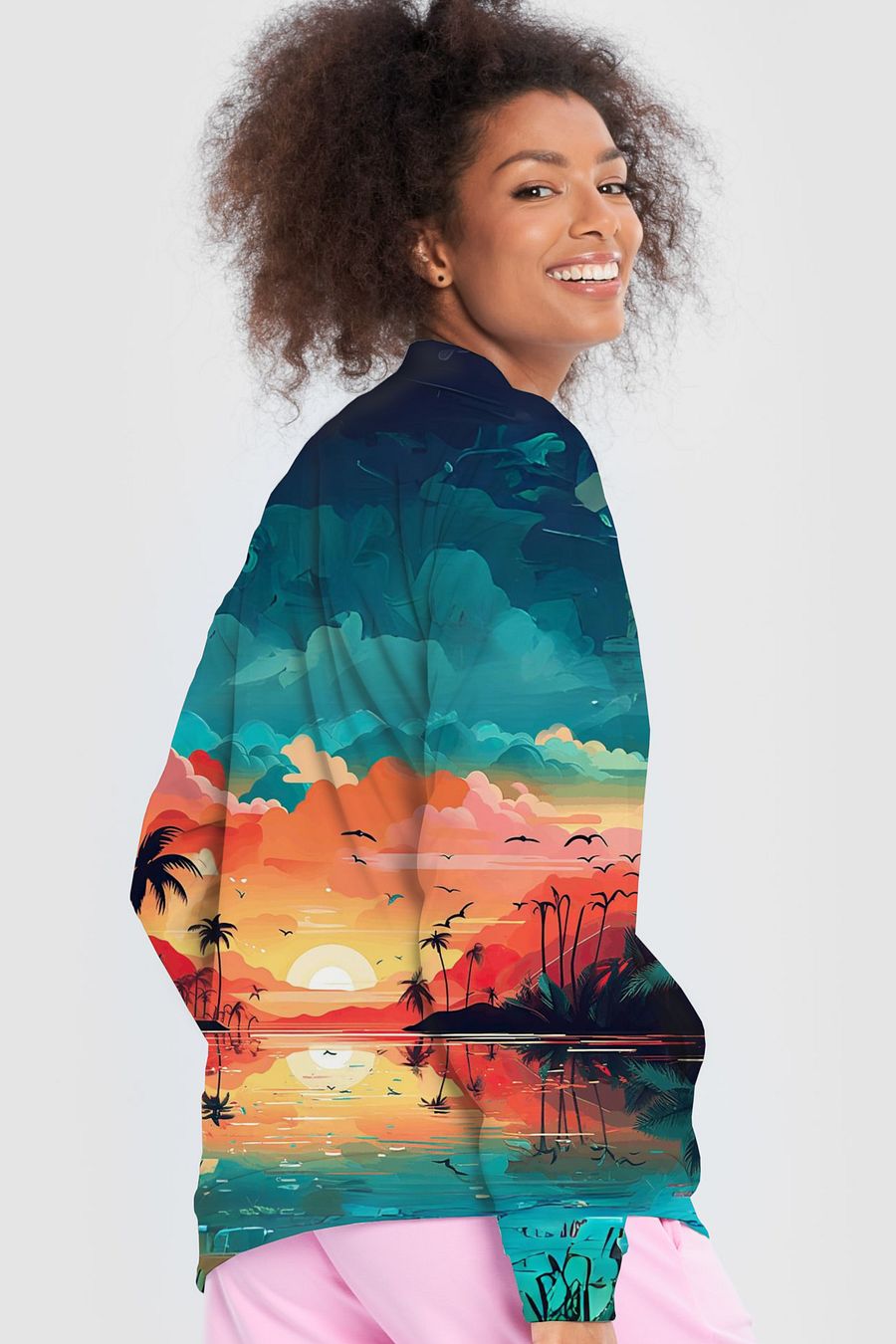 Funny Donut All Over Print Jacket product image (2)