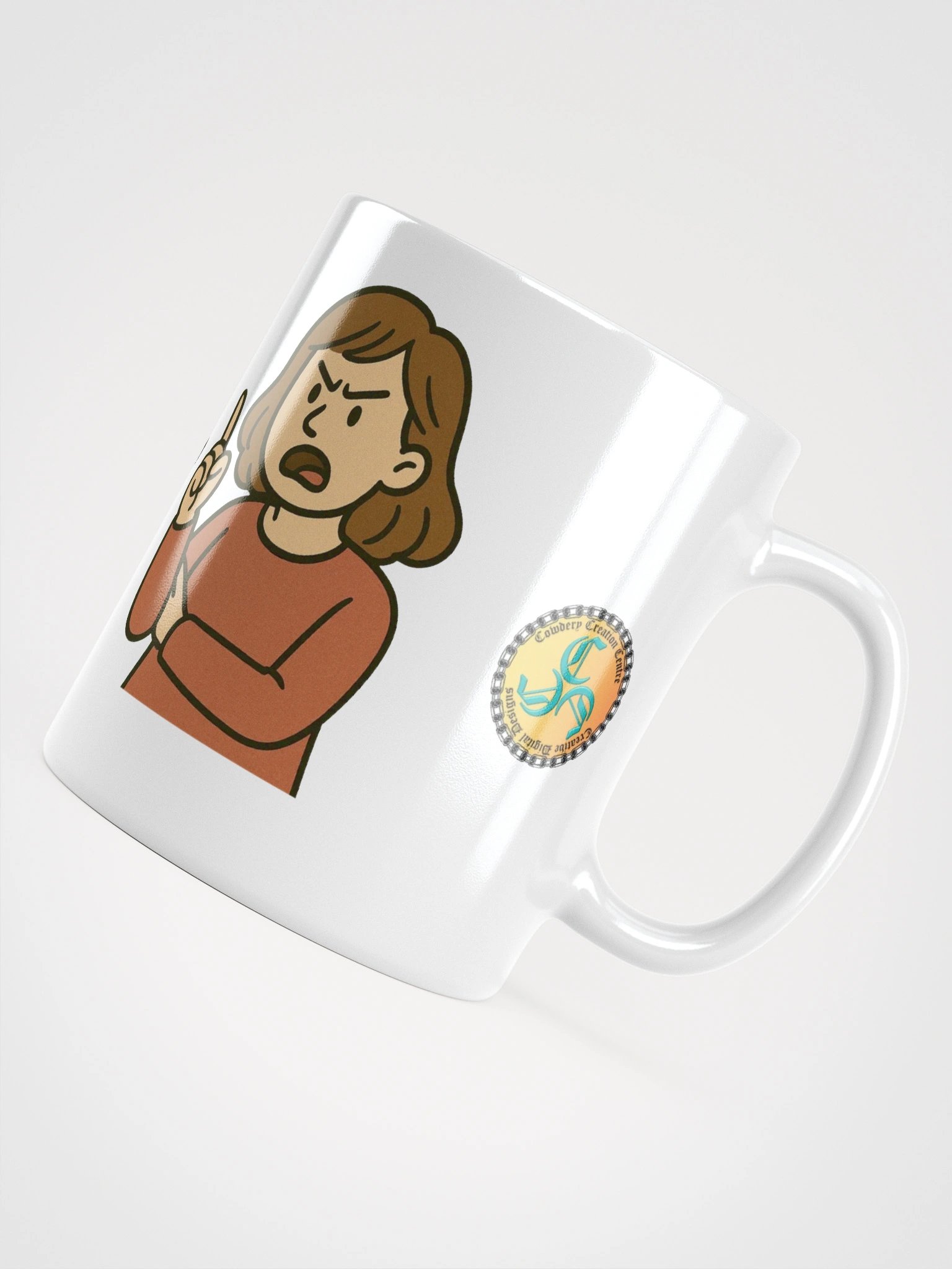 I'm not Arguing (Female) Glossy White Mug product image (11)