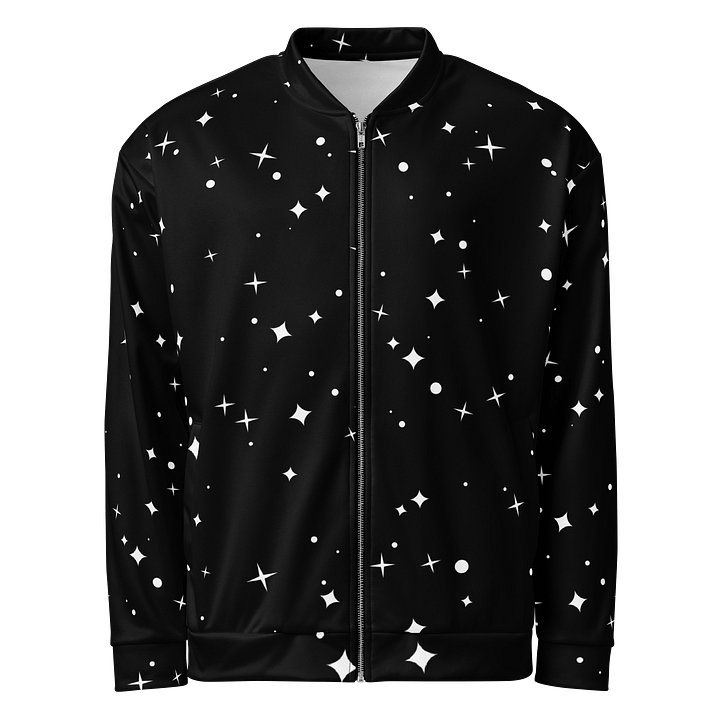 Starry Night Sky All-Over Bomber Jacket product image (1)