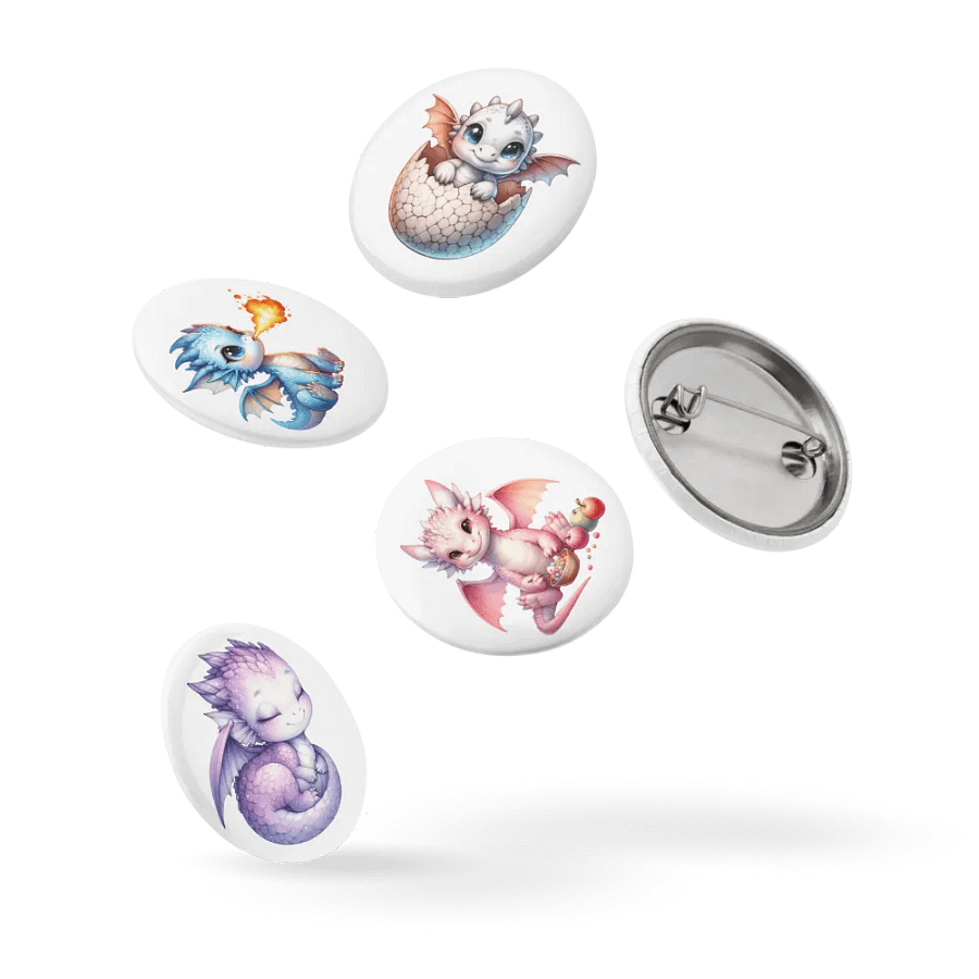 Dragon Pin Buttons product image (14)