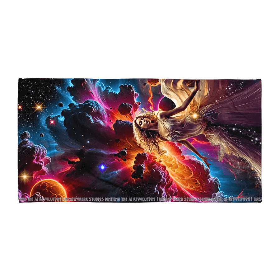 Celestial Goddess: Cosmic Ballet Towel product image (3)