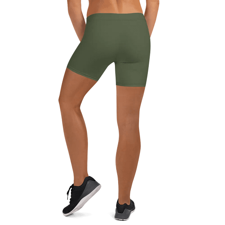 Olive Tight Shorts product image (2)