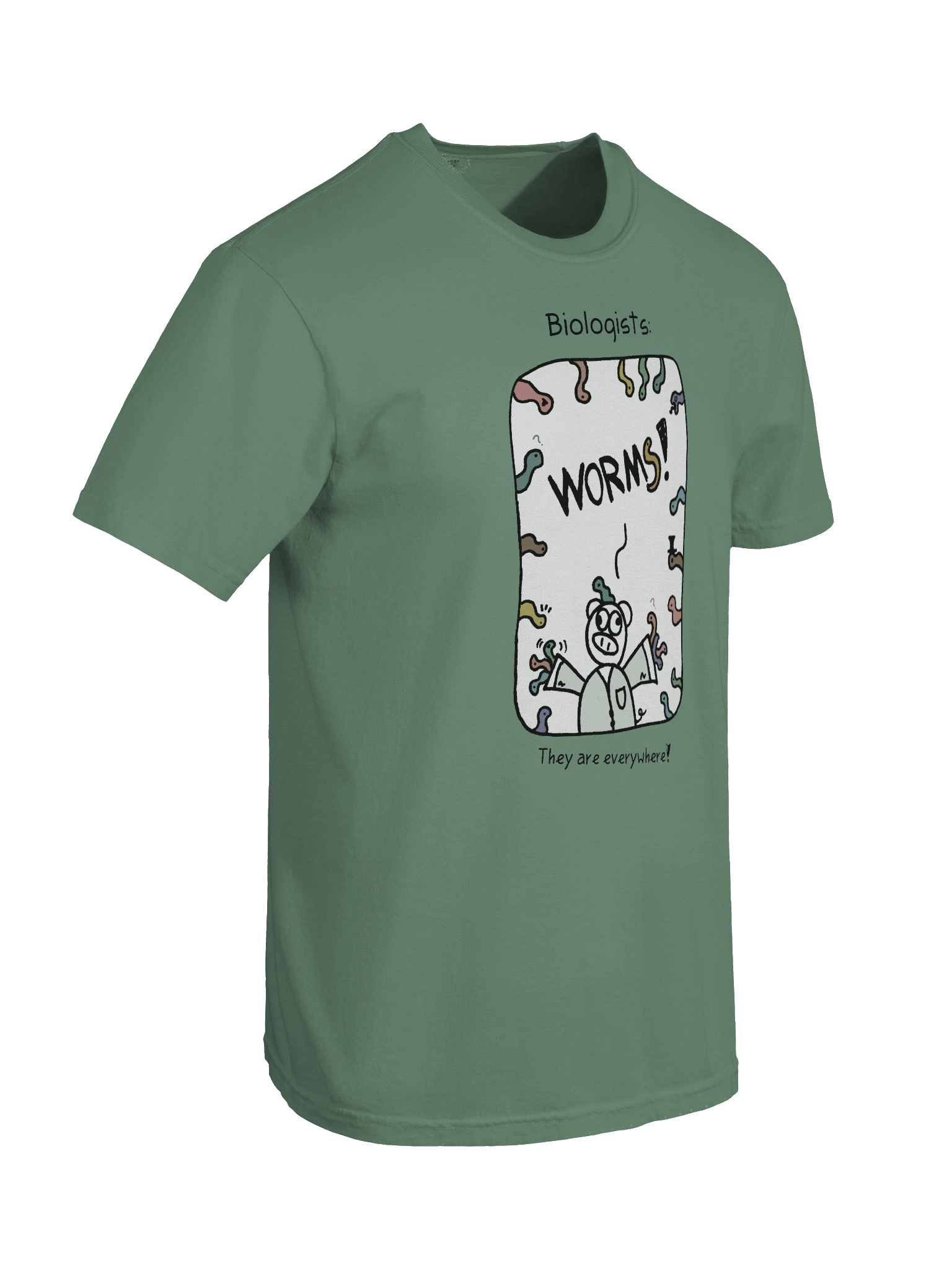 'Biologists' Pupsies! Heavyweight T-Shirt product image (8)