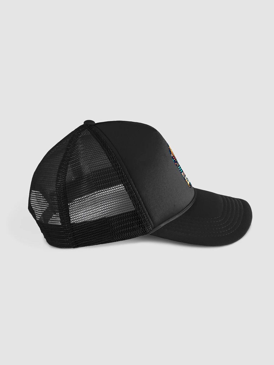 Cheerful Christmas Snowman Trucker Hat product image (3)