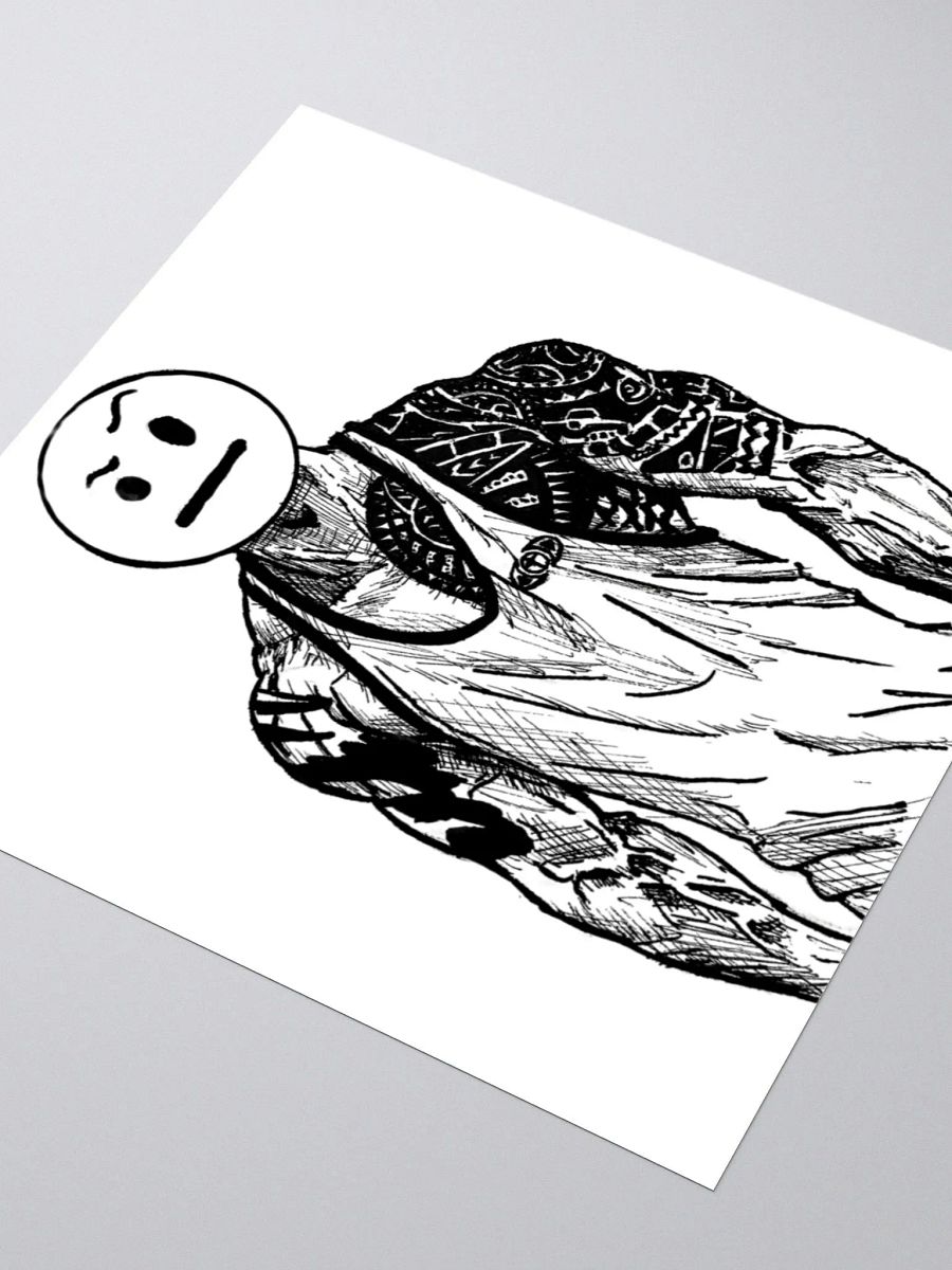 The Rock 🤨 Sticker product image (3)