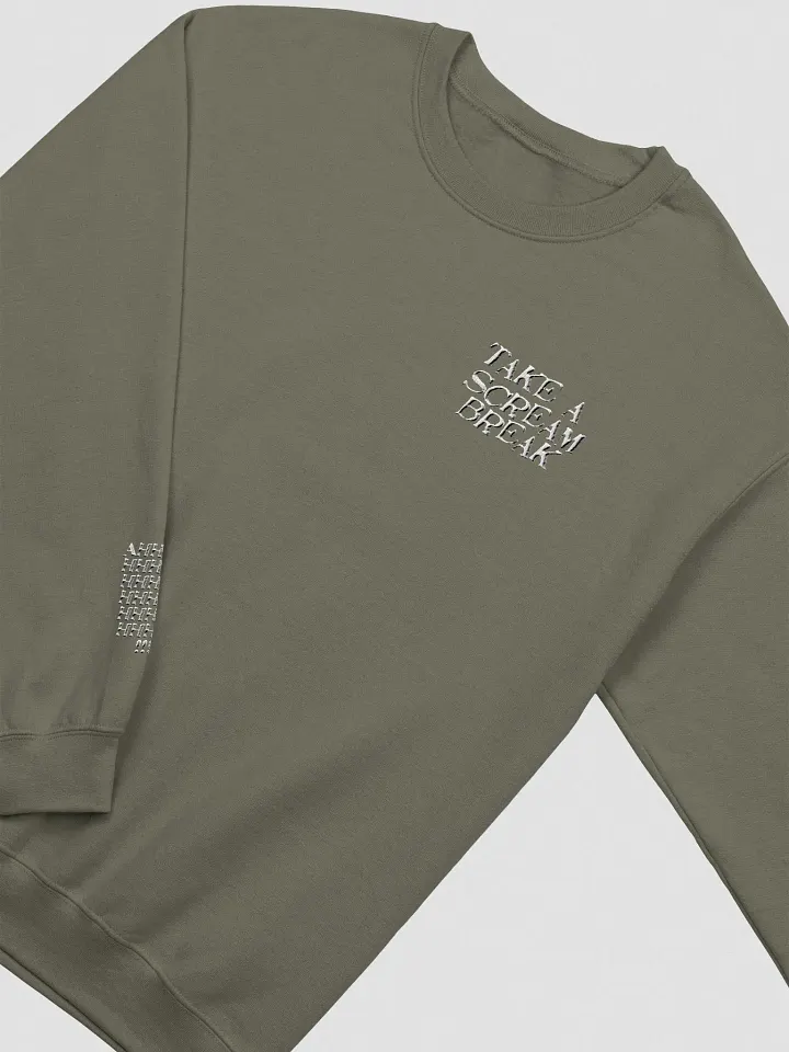 Scream Break 2.0 Sweatshirt (Embroidered) product image (1)
