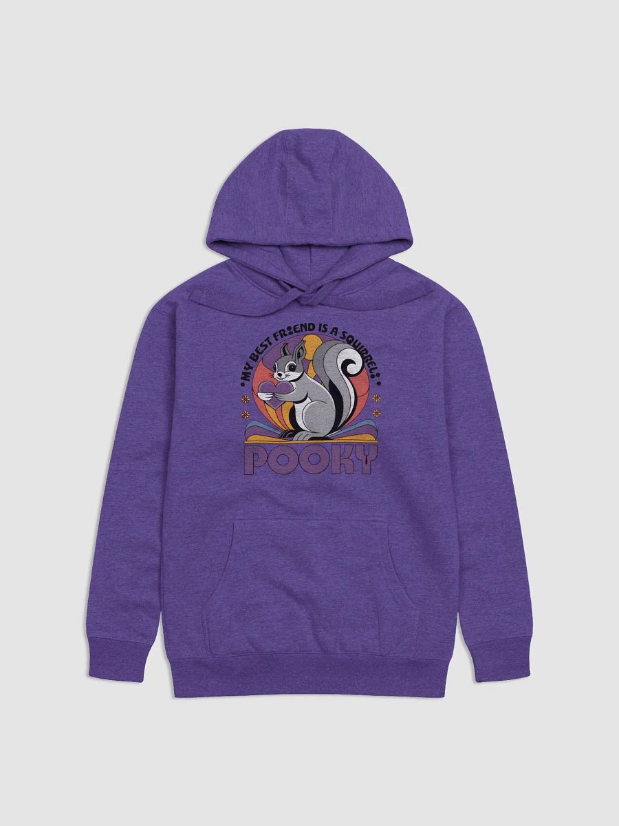 Super Soft and Comfy Hoodie: My Best Friend is a Squirrel, Purple product image (1)