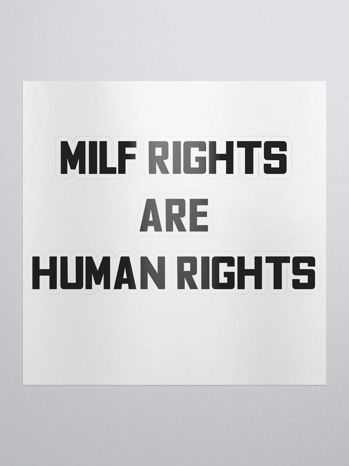 MILF RIGHTS Stickers product image (1)