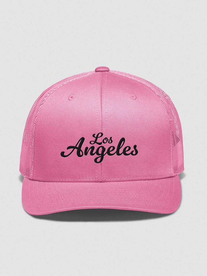 'Los Angeles' Embroidered Retro Trucker Hat product image (9)