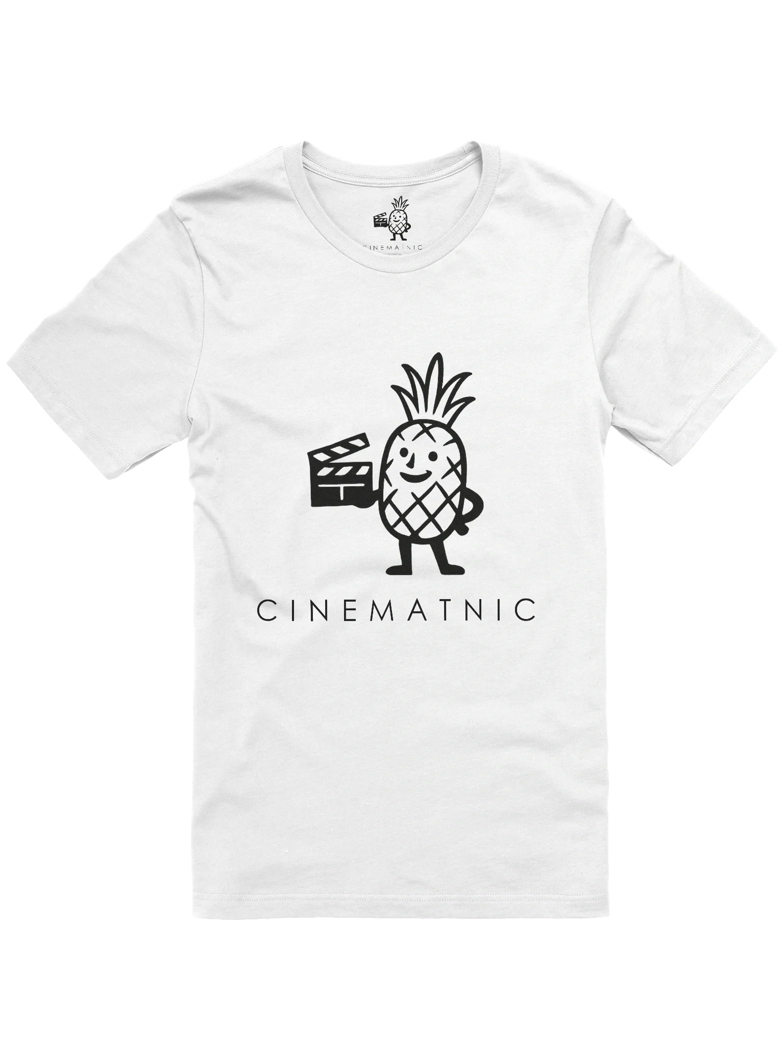 CinematNIC™ Pineapple Logo (Black) Concert Tee Fit Unisex T-Shirt product image (97)