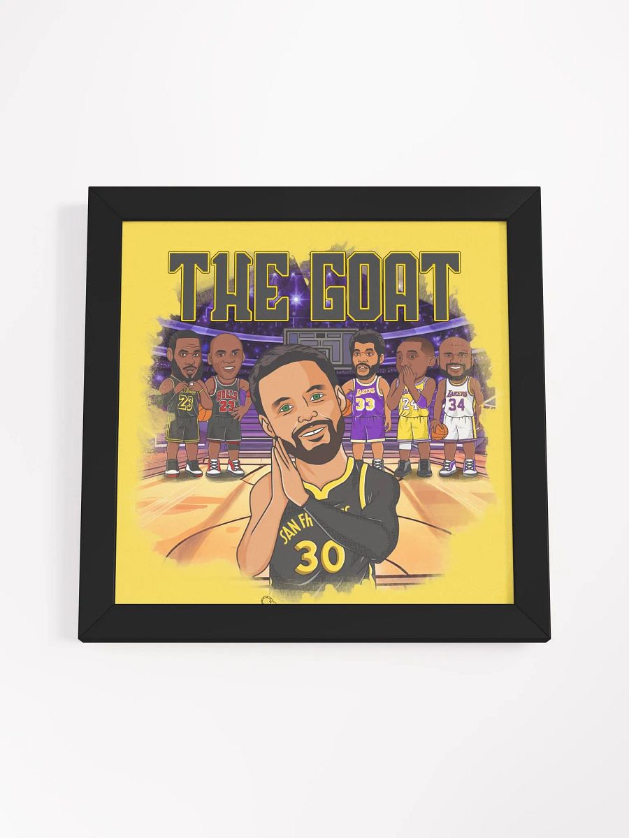 The Goat Framed Poster: Steph Curry product image (4)