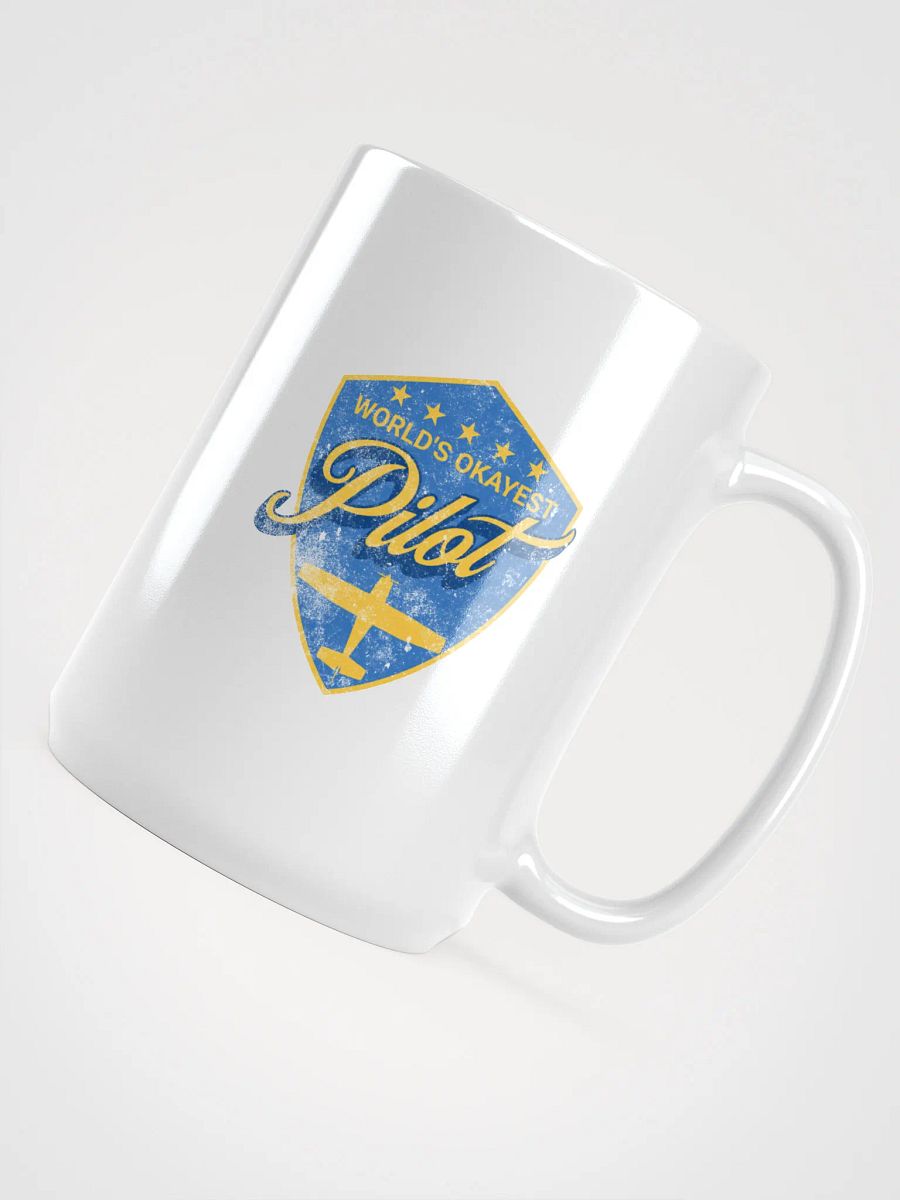World's Okayest Pilot - 15 Oz Mug product image (4)