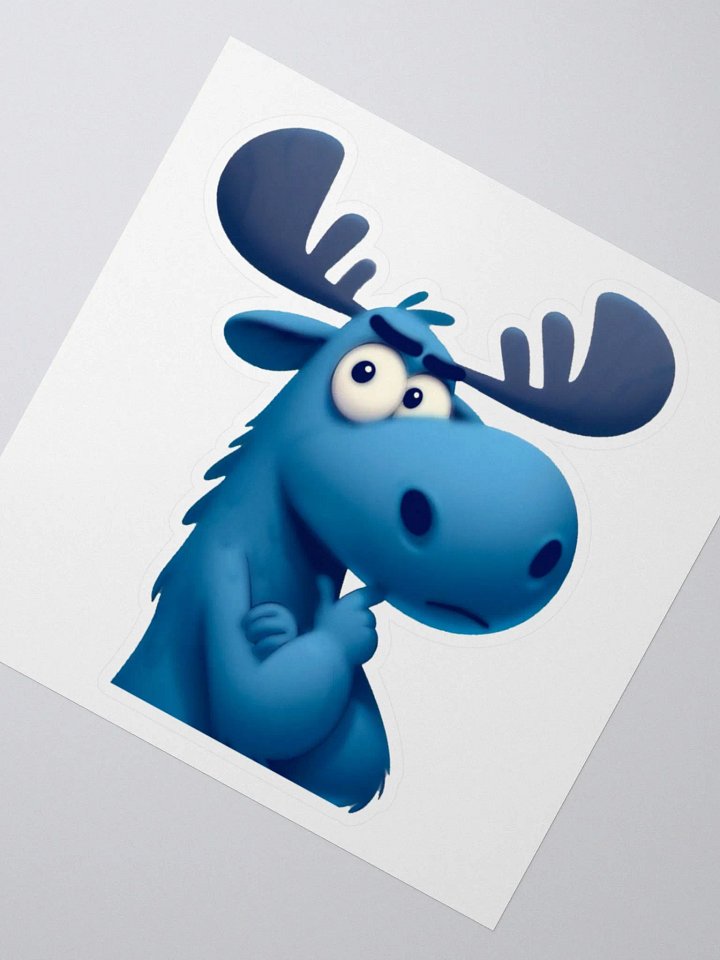 The Bloo Moose Sticker product image (2)