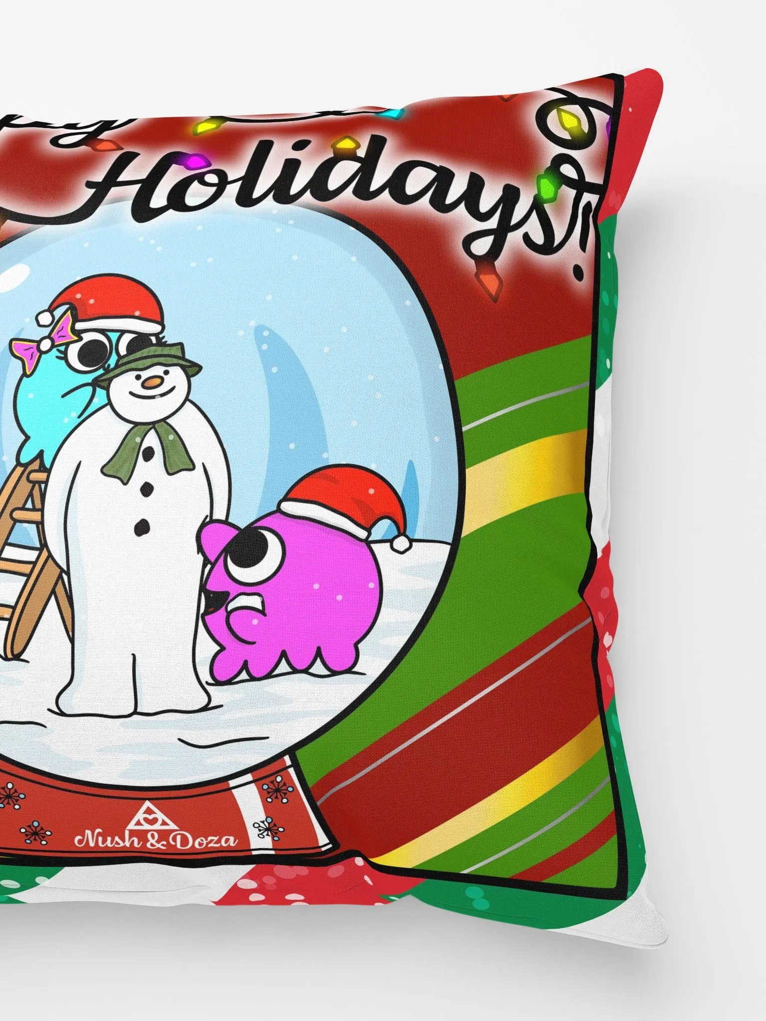 Globby Holiday Pillow product image (5)