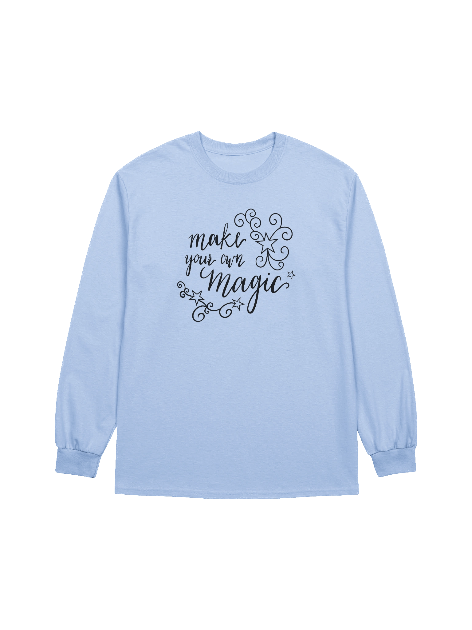 Make Your Own Magic Cotton Long Sleeve T-Shirt product image (1)